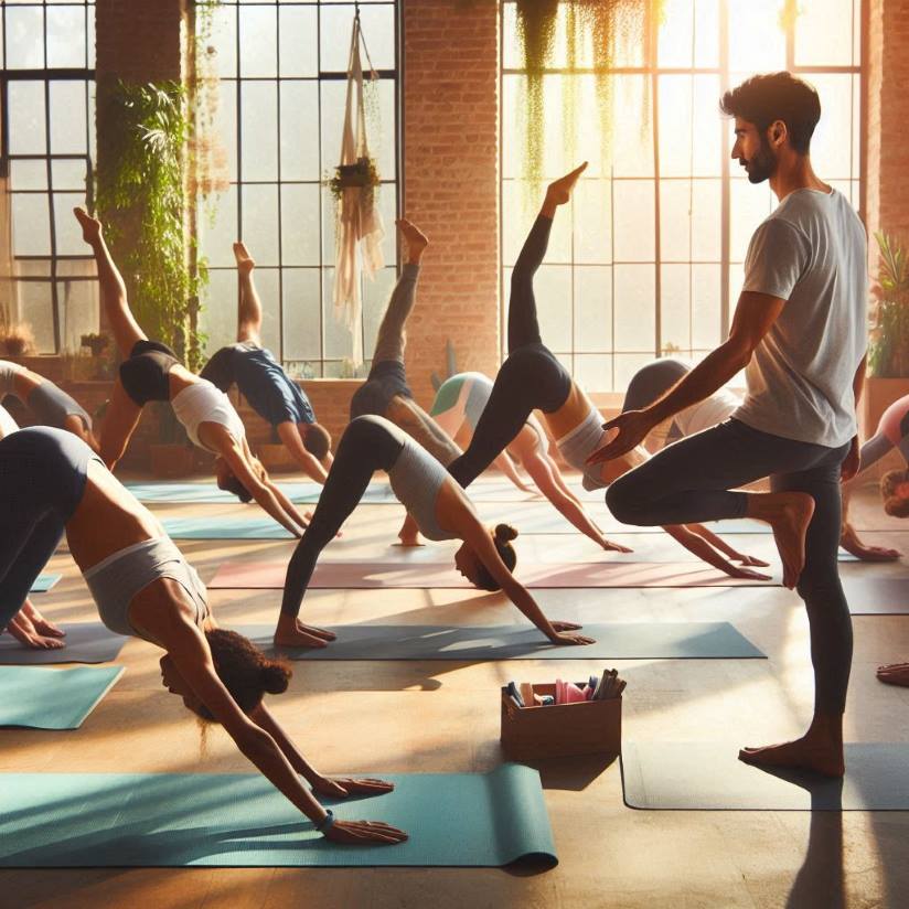 yoga class
